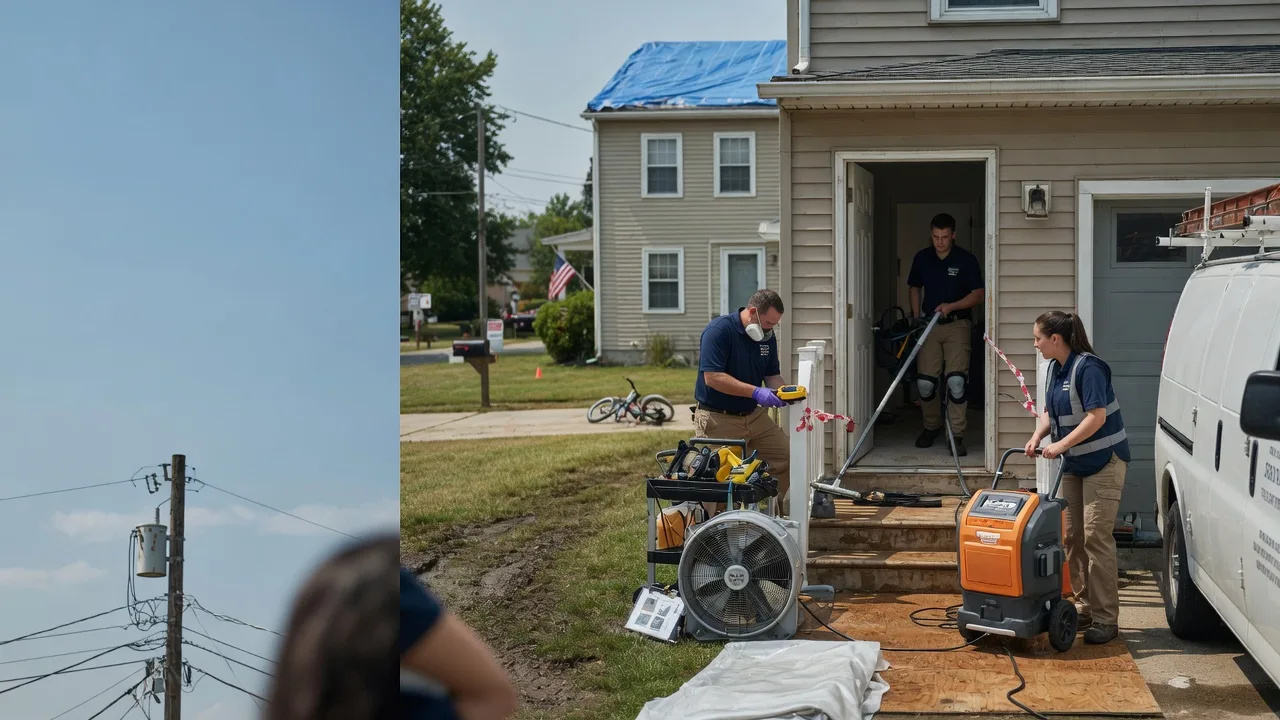 Water Damage Repair in Oakdale, IL near me